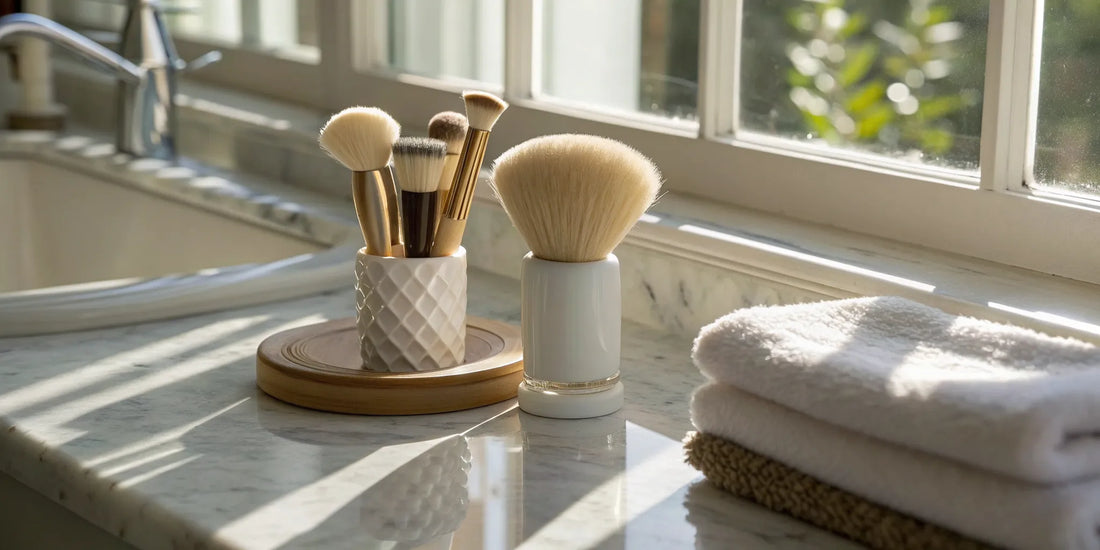 A selection of the best skincare brushes for men and women.