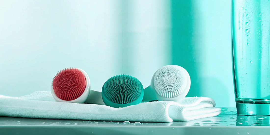 A selection of the best sonic face cleansing brushes for different skin types.