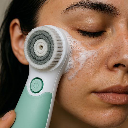 Dermilogic Advanced Cleansing Brush w/2 in 1 Brush Heads