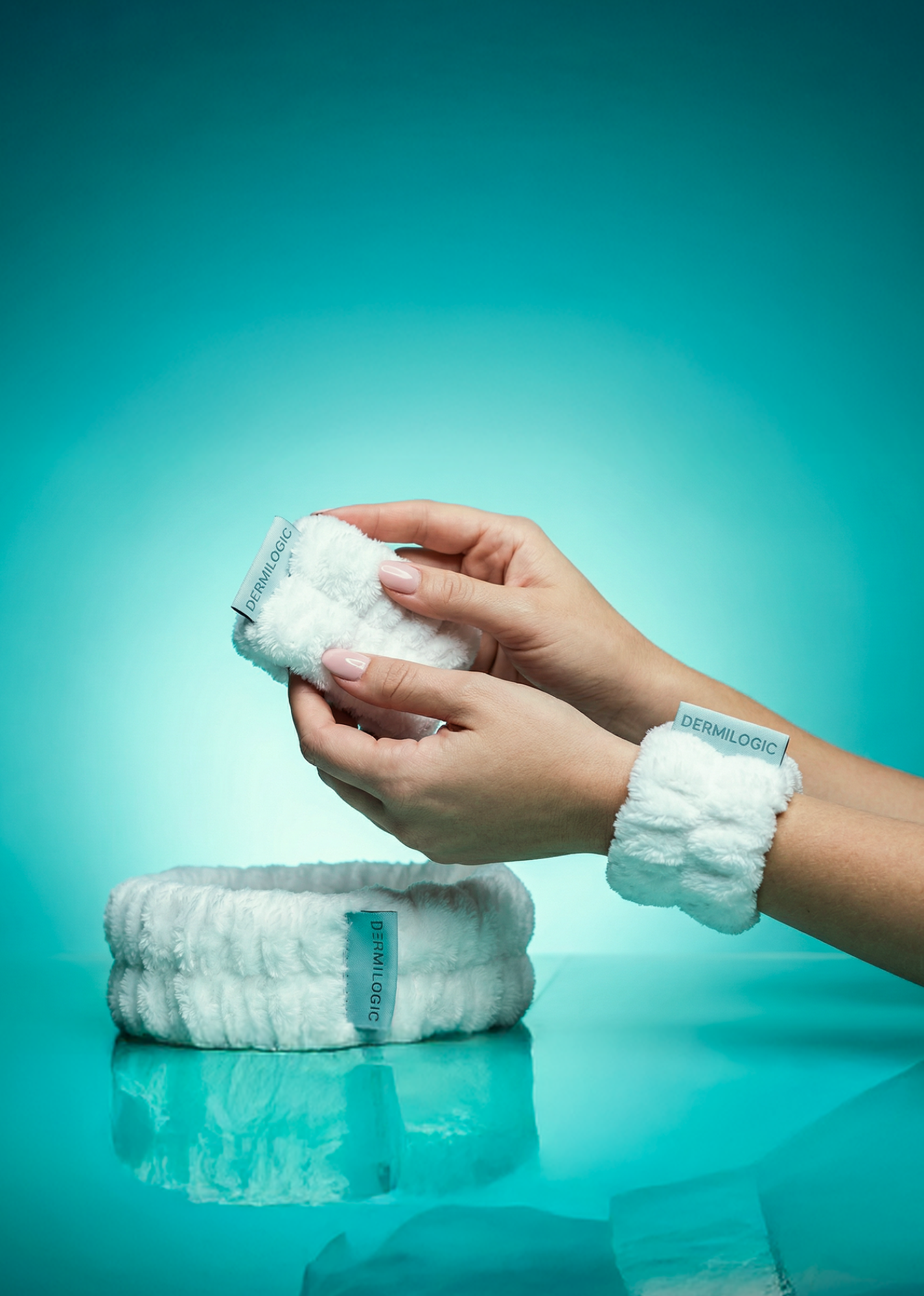 Dermilogic No-Drip Wash Bands